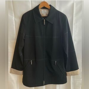 Worthington Vintage 90s Jacket Womens Size Medium Black Excellent Condition